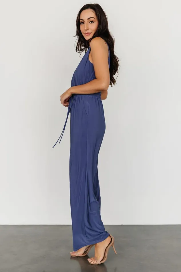 Women Dylan Jumpsuit French Blue Baltic Born Jumpsuits and Rompers Women Dylan Jumpsuit French Blue Baltic Born Jumpsuits and Rompers