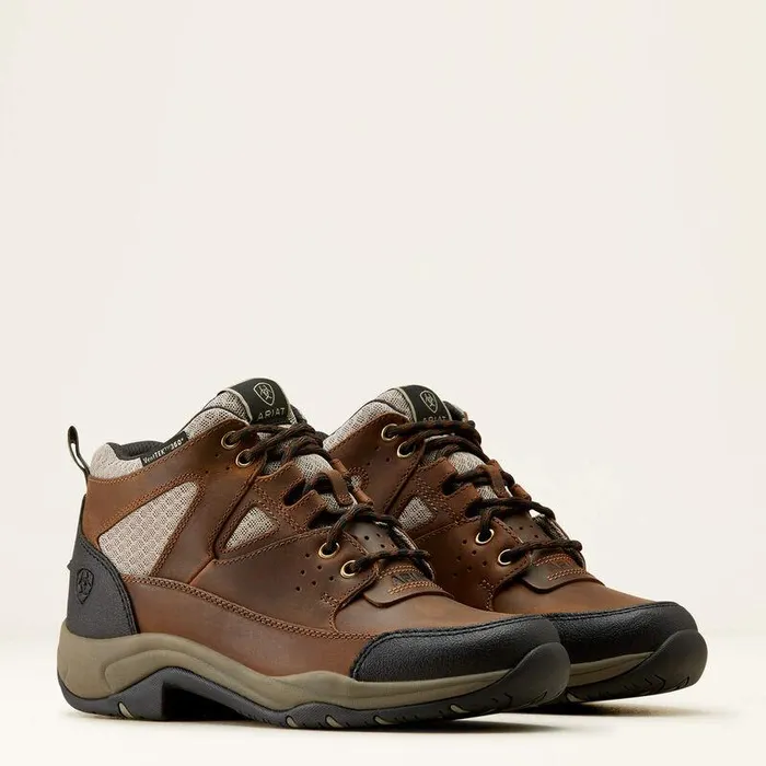 Women English Riding Boots Ariat Terrain VentTEK 360 Boot Distressed Browntaupe Women English Riding Boots Ariat Terrain VentTEK 360 Boot Distressed Browntaupe