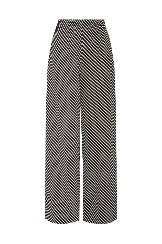 Women Faithfull The Brand Pants Monforte Pant Toscano Stripe Black