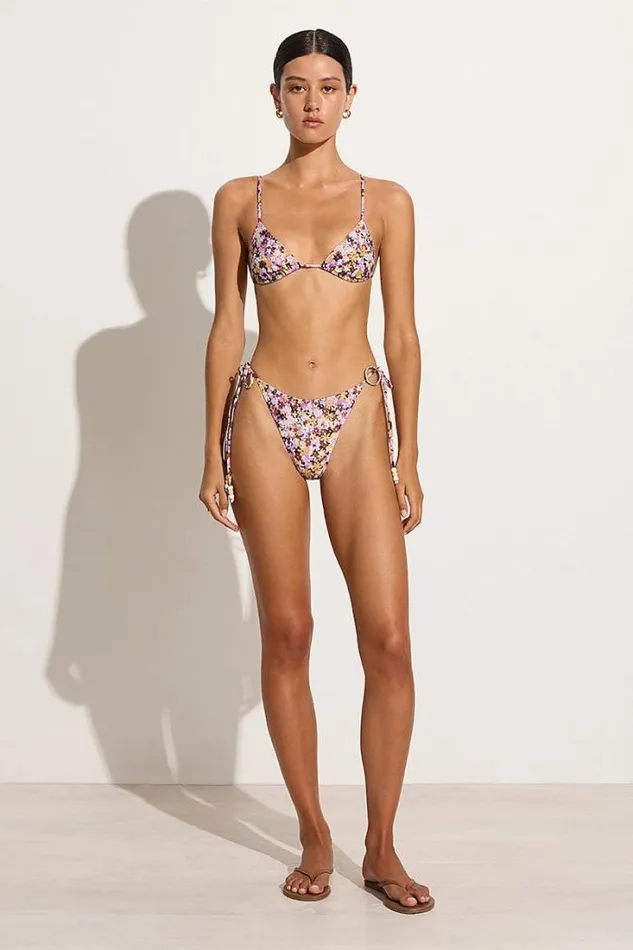 Women Faithfull The Brand Swim Leo Bikini Bottoms Cala Nika Floral 8211 Final Sale