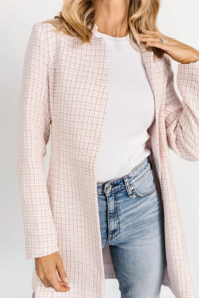 Women Fanny Plaid Jacket Pink Baltic Born Outerwear Women Fanny Plaid Jacket Pink Baltic Born Outerwear