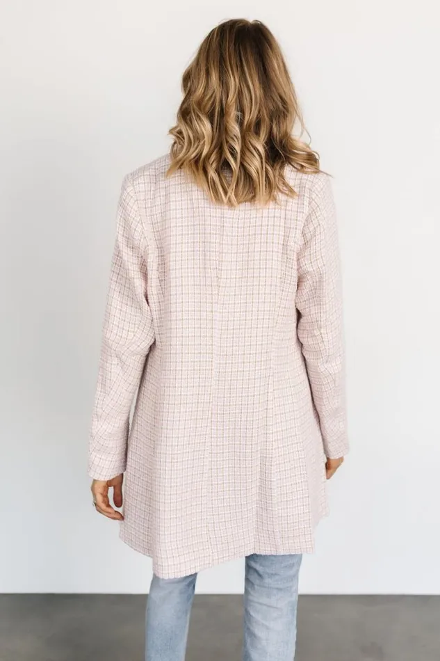 Women Fanny Plaid Jacket Pink Baltic Born Outerwear Women Fanny Plaid Jacket Pink Baltic Born Outerwear