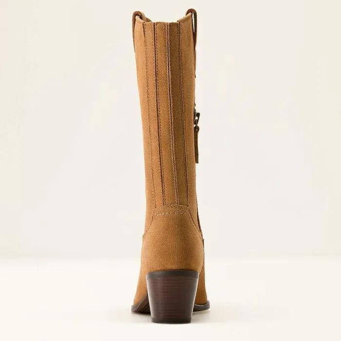 Women Fashion Boots Ariat Addison Boot Carmel Suede Women Fashion Boots Ariat Addison Boot Carmel Suede