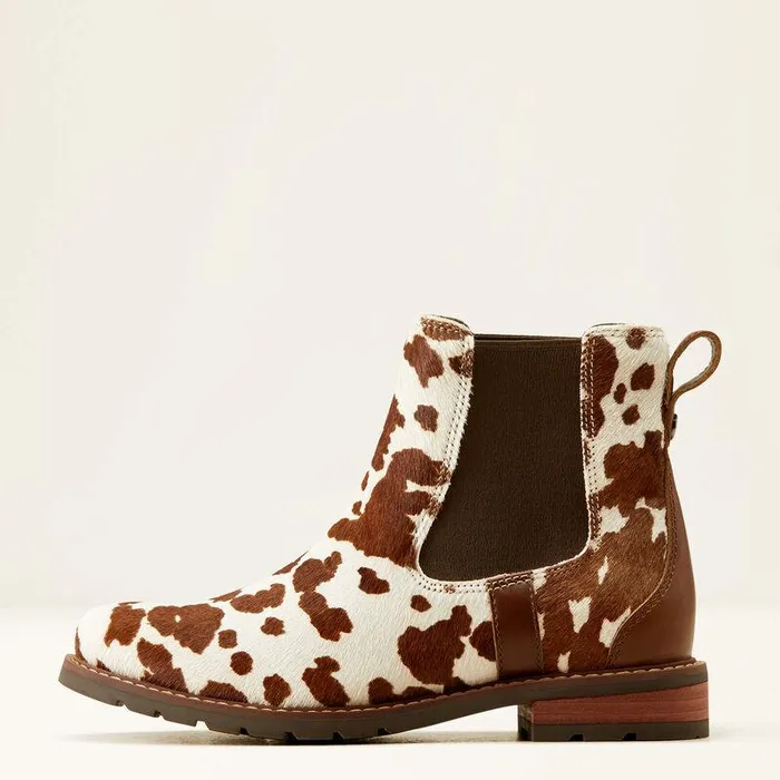 Women Fashion Boots Ariat Wexford Chelsea Boot Cow Hair On Women Fashion Boots Ariat Wexford Chelsea Boot Cow Hair On