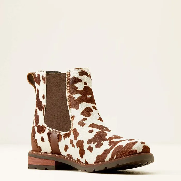 Women Fashion Boots Ariat Wexford Chelsea Boot Cow Hair On Women Fashion Boots Ariat Wexford Chelsea Boot Cow Hair On