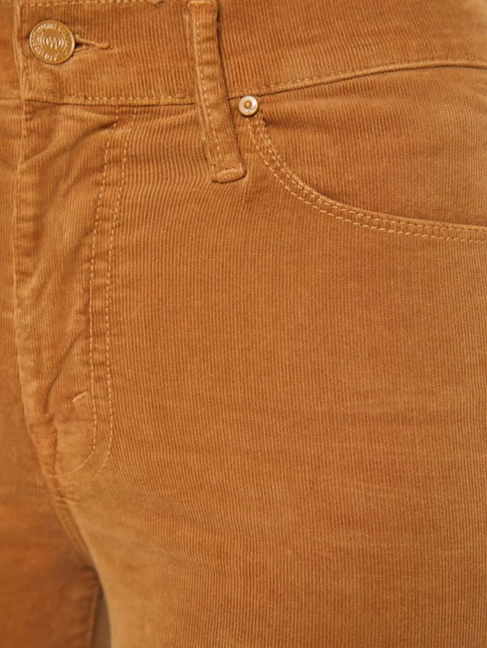 Women Flare Mother Denim The Weekender Brown