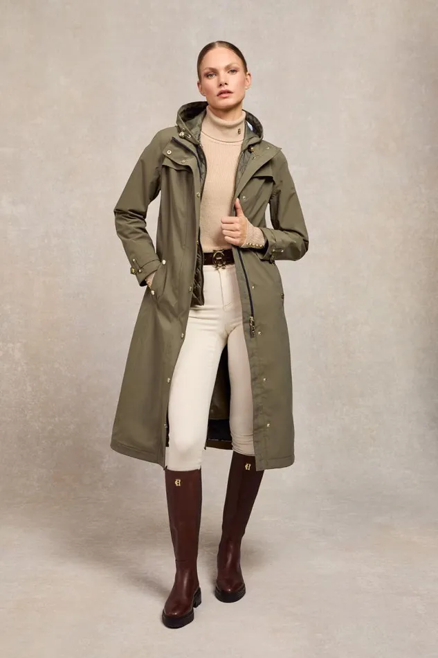 Women Folgate Rain Coat Soft Khaki Holland Cooper Coats Women Folgate Rain Coat Soft Khaki Holland Cooper Coats