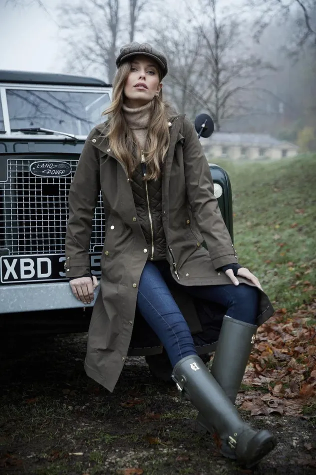 Women Folgate Rain Coat Soft Khaki Holland Cooper Coats Women Folgate Rain Coat Soft Khaki Holland Cooper Coats