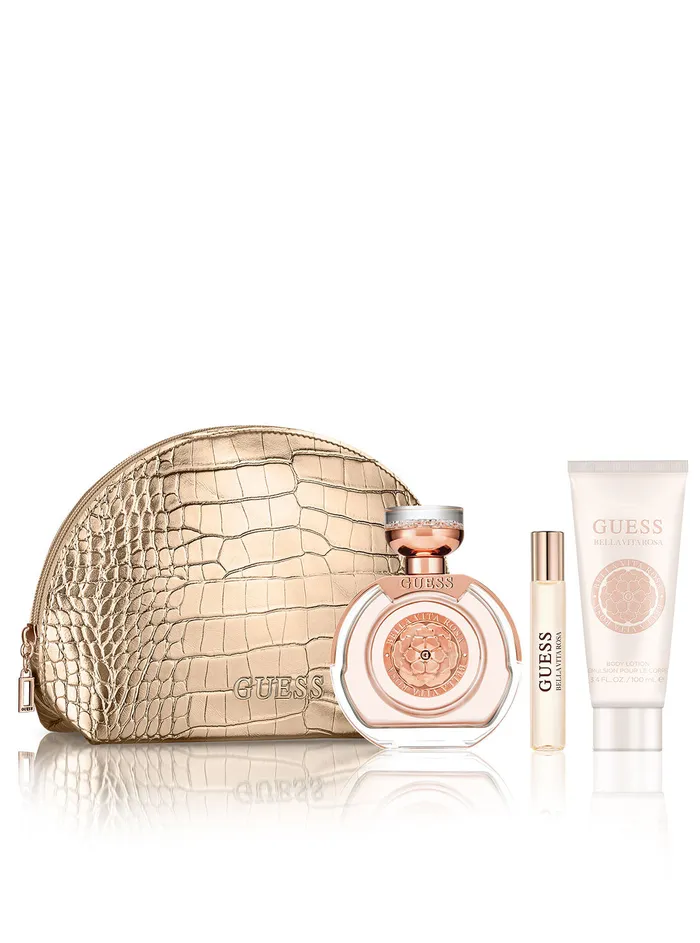 Women Fragrance GUESS Bella Vita Rosa 4 Piece Gift Set