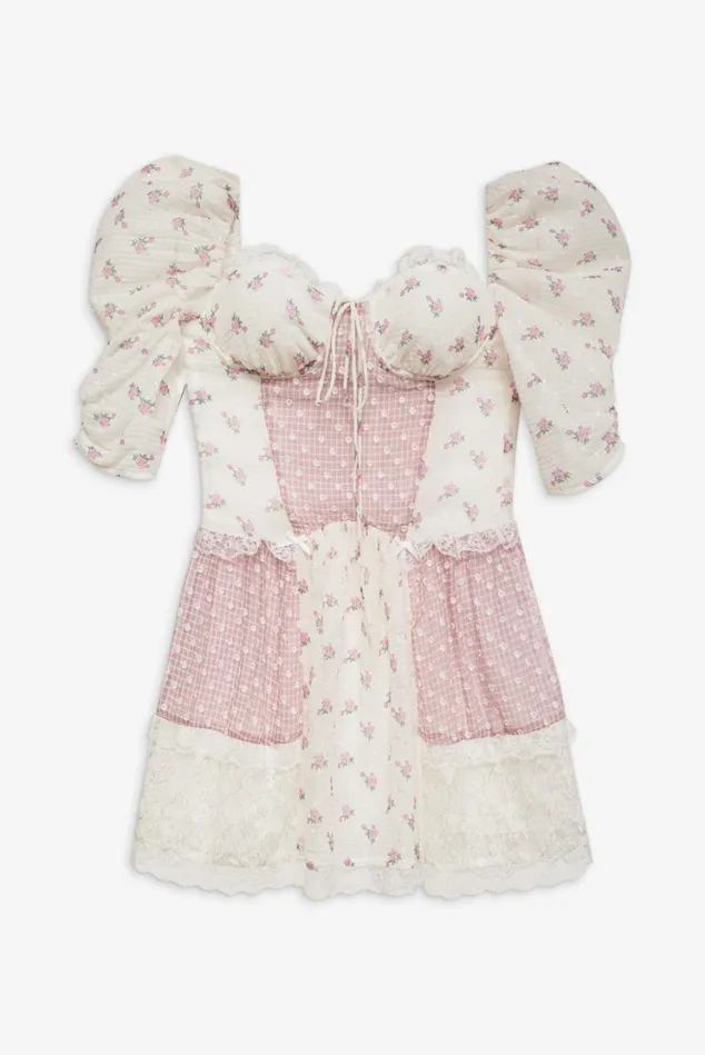 Women Francine Mini Dress Pink For Love and Lemons Dresses Women Francine Mini Dress Pink For Love and Lemons Dresses