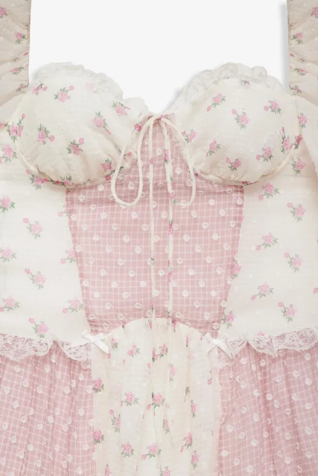 Women Francine Mini Dress Pink For Love and Lemons Dresses Women Francine Mini Dress Pink For Love and Lemons Dresses