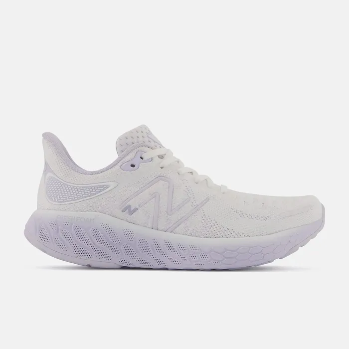 Women Fresh Foam X 1080v12 White With Libra And Violet Haze New Balance Running