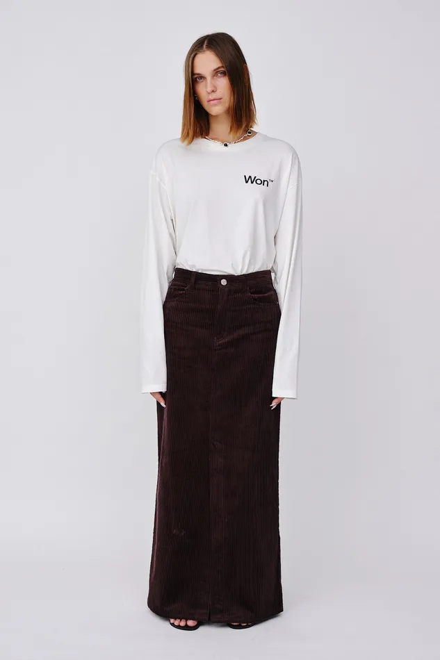 Women Hadlee Corduroy 8211 Java Skirts and Shorts Wonhundred