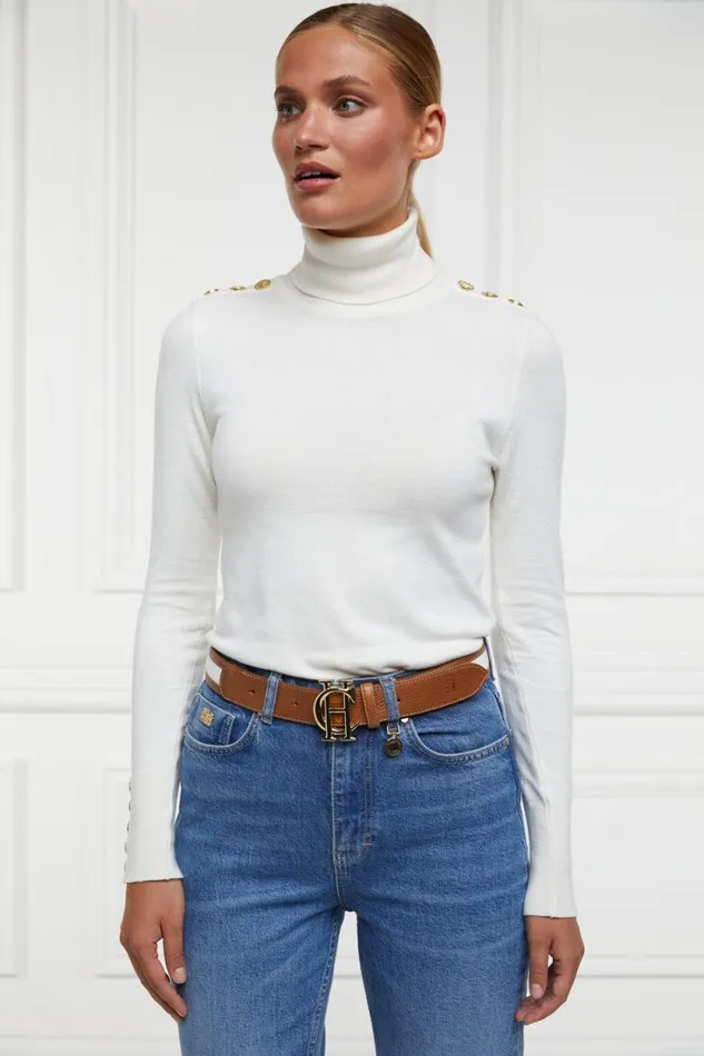 Women HC Classic Belt Tan Canvas Holland Cooper Belts Women HC Classic Belt Tan Canvas Holland Cooper Belts
