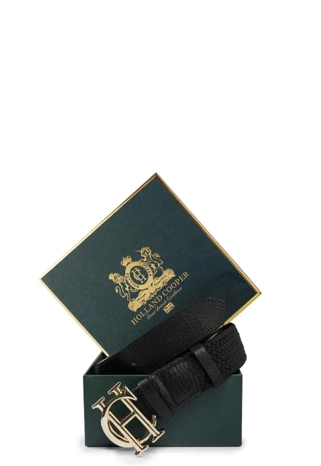 Women HC Heritage Belt Black Holland Cooper Belts