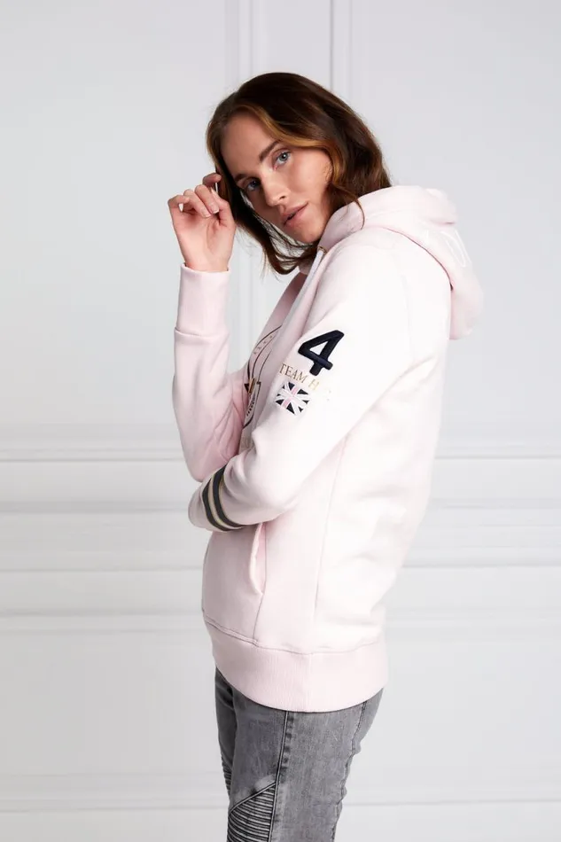 Women HC Heritage Hoodie Blush Marl Holland Cooper Hoodies