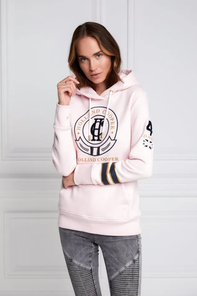 Women HC Heritage Hoodie Blush Marl Holland Cooper Hoodies