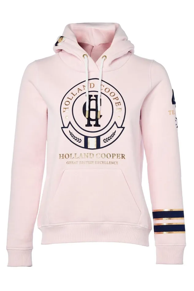 Women HC Heritage Hoodie Blush Marl Holland Cooper Hoodies
