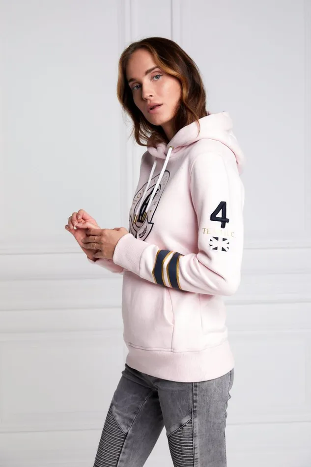 Women HC Heritage Hoodie Blush Marl Holland Cooper Hoodies