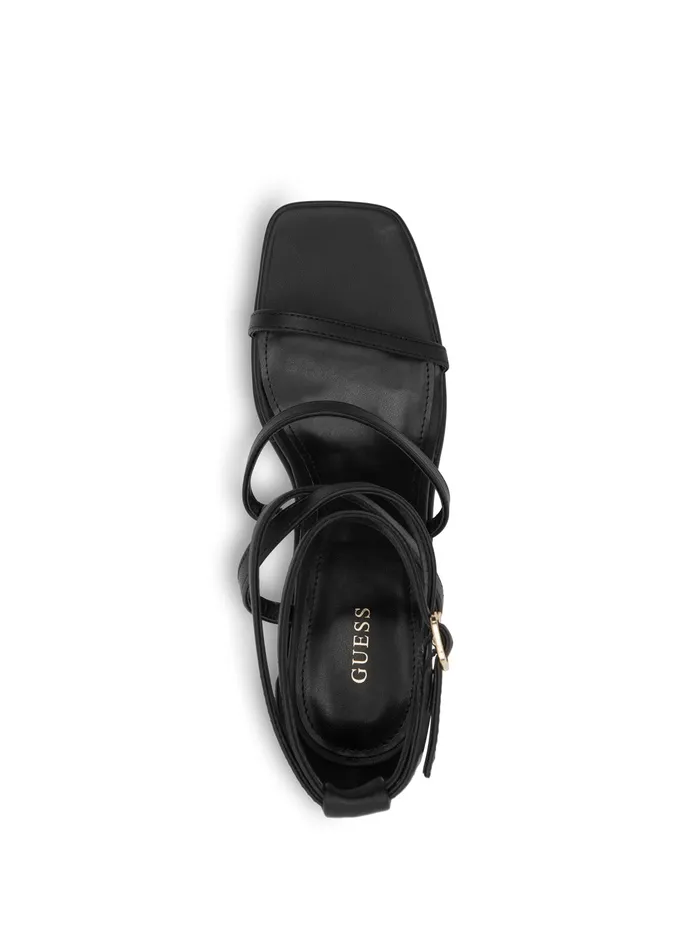 Women Heels GUESS Black Angelli Platform Heels Women Heels GUESS Black Angelli Platform Heels