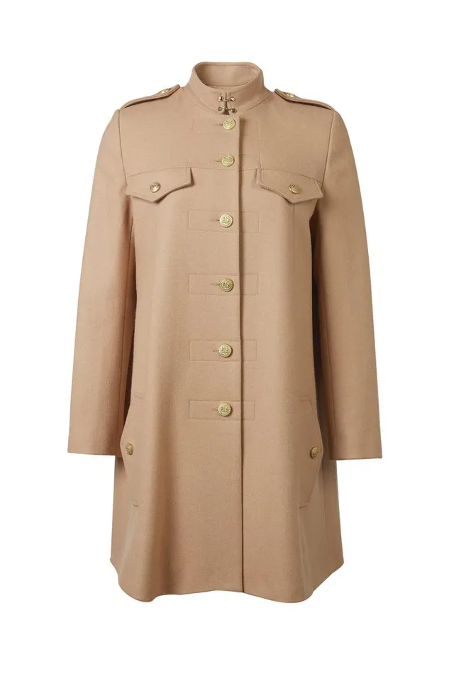 Women Highbury Cape Coat Camel Holland Cooper Tailoring