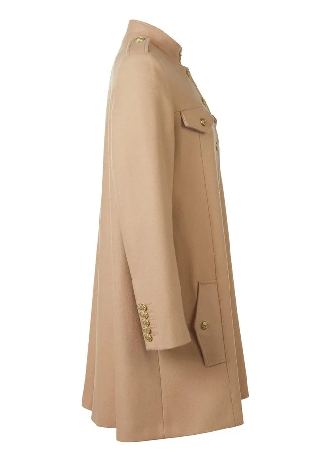 Women Highbury Cape Coat Camel Holland Cooper Tailoring