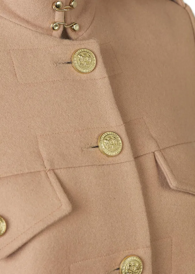 Women Highbury Cape Coat Camel Holland Cooper Tailoring