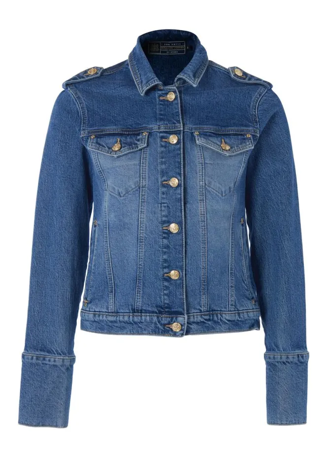 Women Iconic Denim Jacket Classic Indigo Holland Cooper Jackets Women Iconic Denim Jacket Classic Indigo Holland Cooper Jackets
