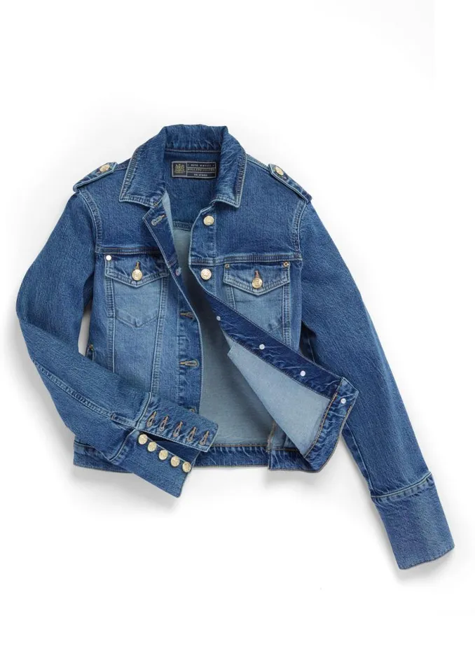 Women Iconic Denim Jacket Classic Indigo Holland Cooper Jackets Women Iconic Denim Jacket Classic Indigo Holland Cooper Jackets