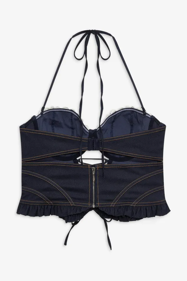 Women Iris Bustier Blue For Love and Lemons Lingerie Women Iris Bustier Blue For Love and Lemons Lingerie