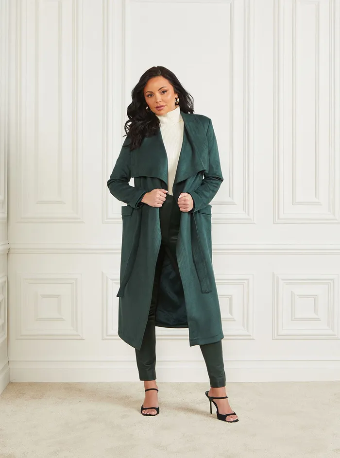 Women Jackets and Coats GUESS Marciano Green Hudson Jacket Women Jackets and Coats GUESS Marciano Green Hudson Jacket