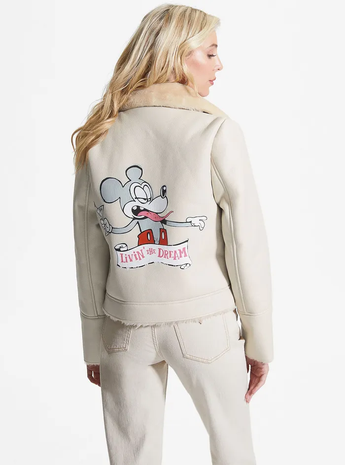 Women Jackets and Coats GUESS Stone Denise Fauxleather Moto Jacket Women Jackets and Coats GUESS Stone Denise Fauxleather Moto Jacket