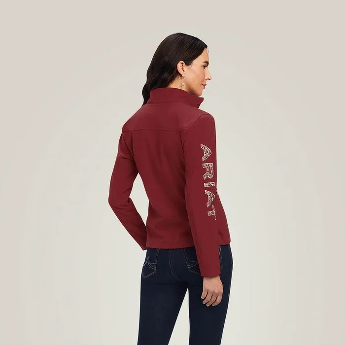 Women Jackets and Vests Ariat Aparejo Team Softshell Jacket Sundried Tomato Women Jackets and Vests Ariat Aparejo Team Softshell Jacket Sundried Tomato