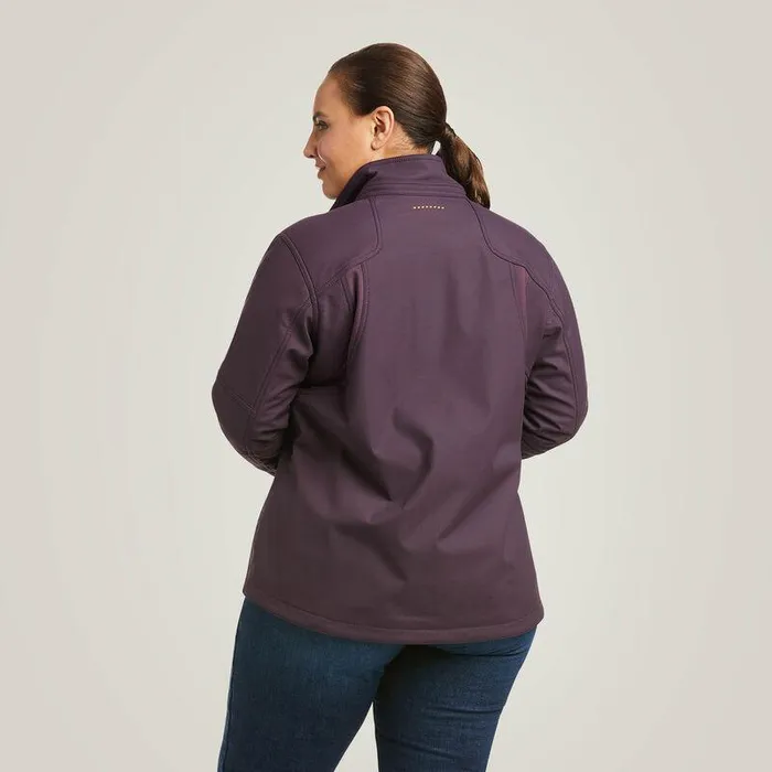 Women Jackets and Vests Ariat Rebar Stretch Canvas Softshell Jacket Plum Perfect Women Jackets and Vests Ariat Rebar Stretch Canvas Softshell Jacket Plum Perfect