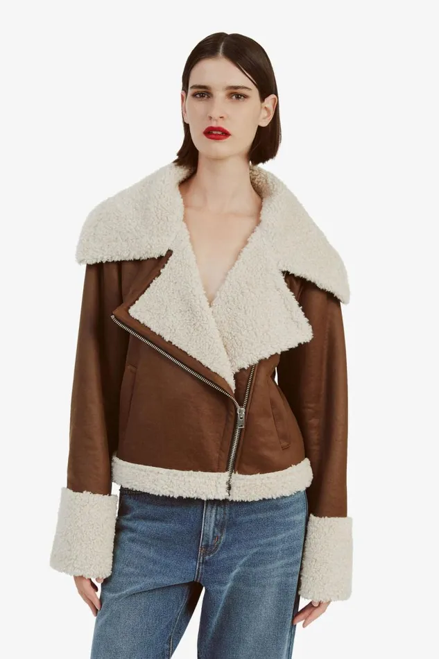 Women Jackets Bardot Finn Vegan Leather Jacket In Chocolate Chocolate Women Jackets Bardot Finn Vegan Leather Jacket In Chocolate Chocolate