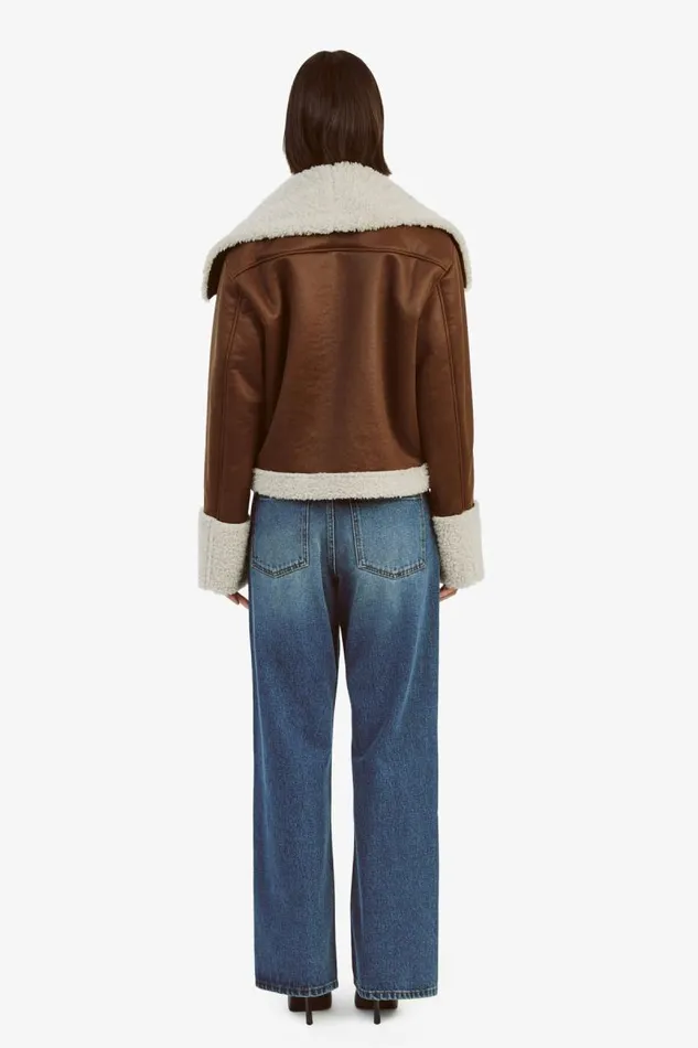 Women Jackets Bardot Finn Vegan Leather Jacket In Chocolate Chocolate Women Jackets Bardot Finn Vegan Leather Jacket In Chocolate Chocolate
