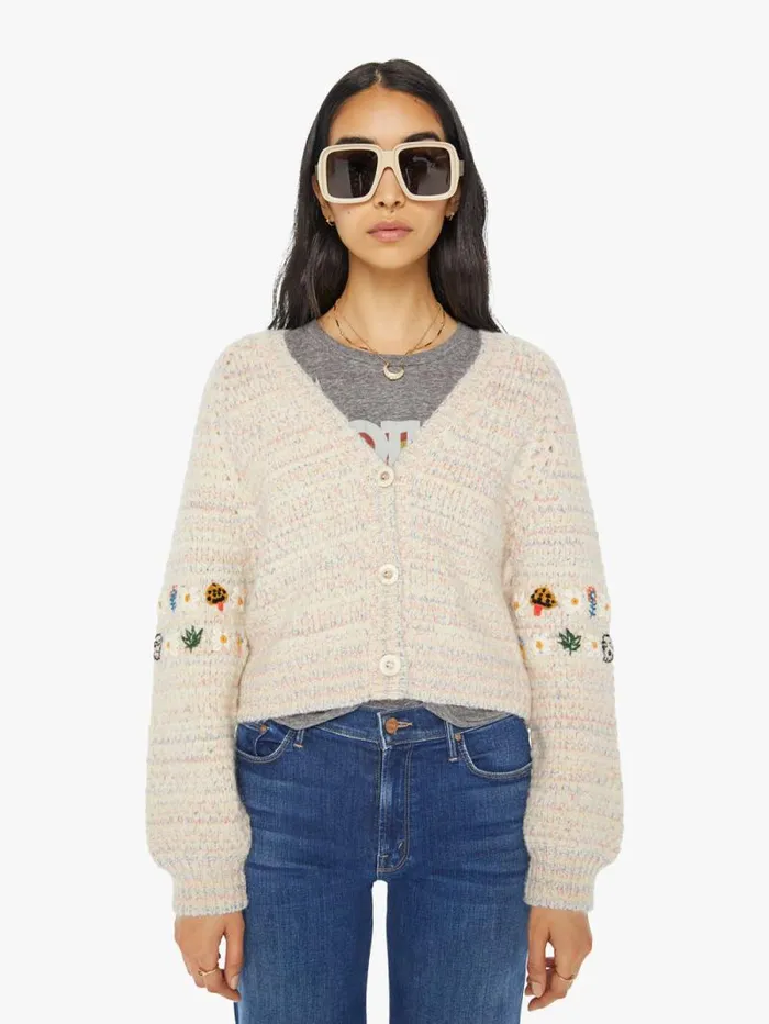 Women Jackets Mother Denim The Raglan Bell White natural
