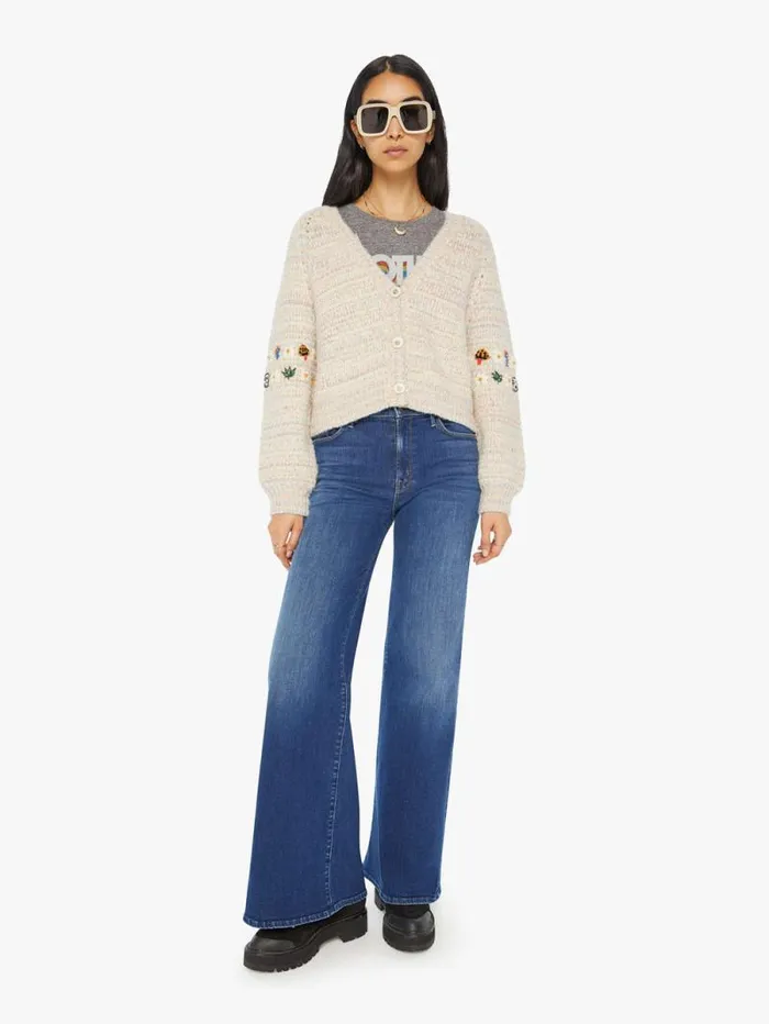 Women Jackets Mother Denim The Raglan Bell White natural