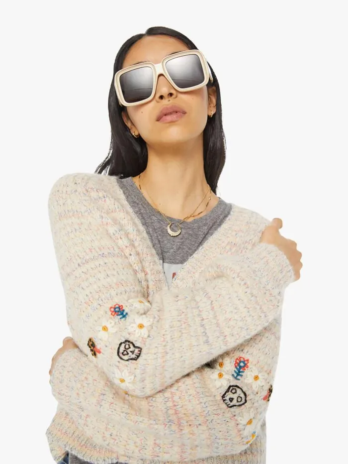 Women Jackets Mother Denim The Raglan Bell White natural