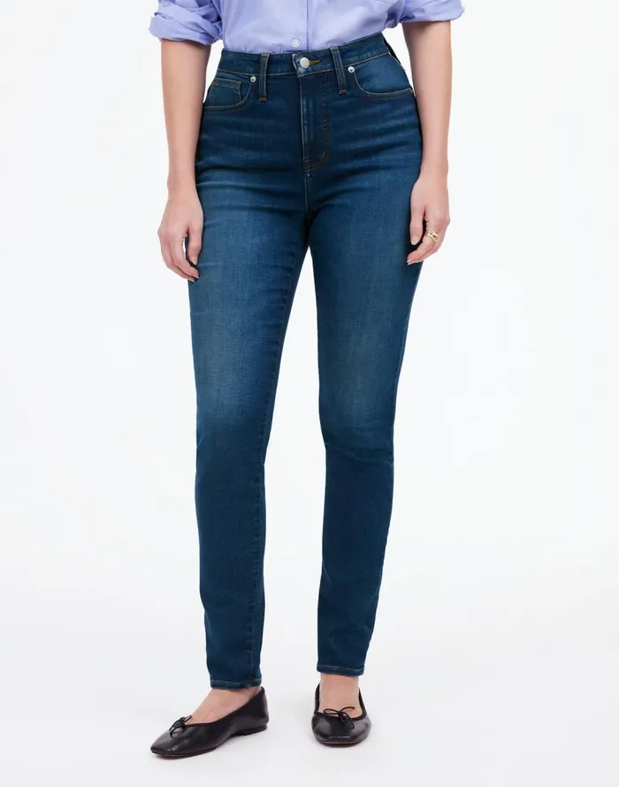 Women Jeans Madewell Curvy 10034 HighRise Skinny Jeans In Alabara Wash Alabara Wash
