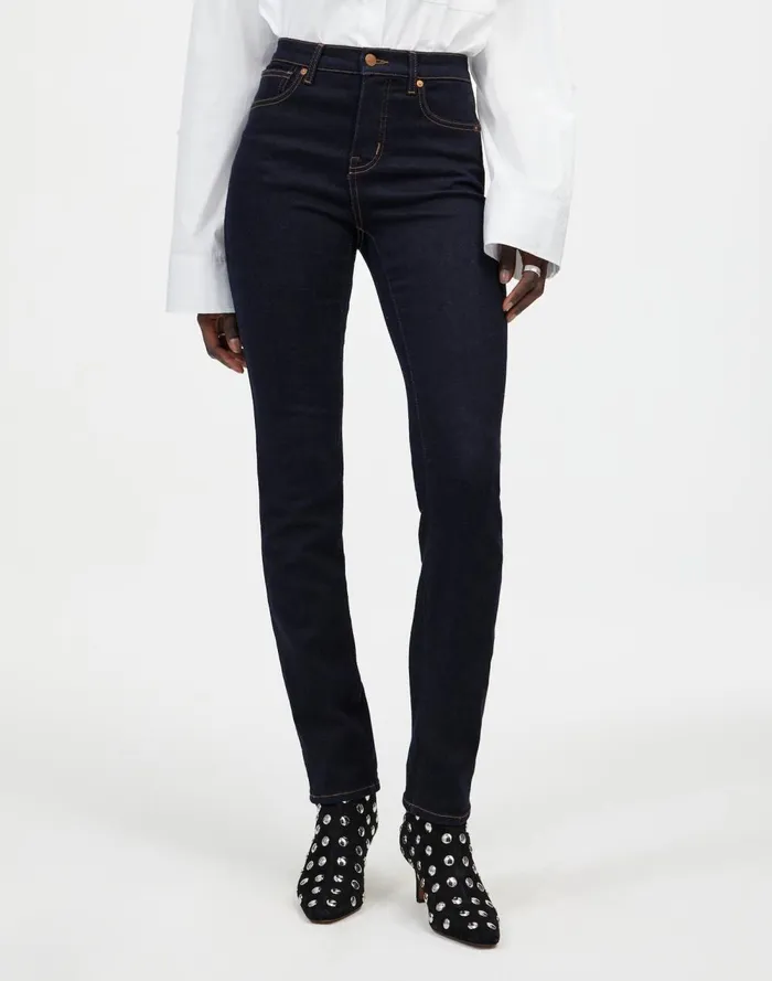 Women Jeans Madewell Stovepipe Jeans Rinse Wash