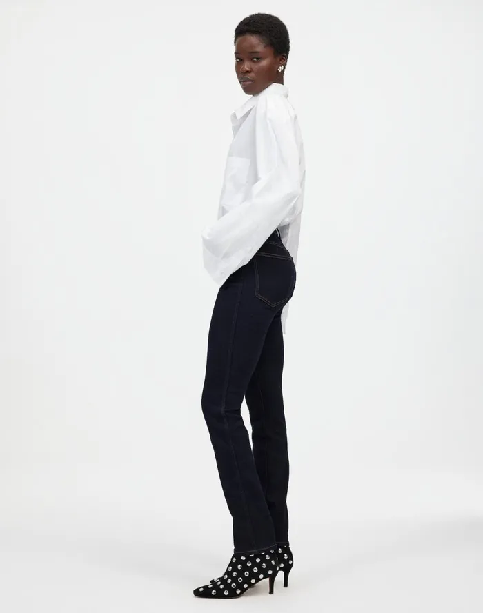 Women Jeans Madewell Stovepipe Jeans Rinse Wash