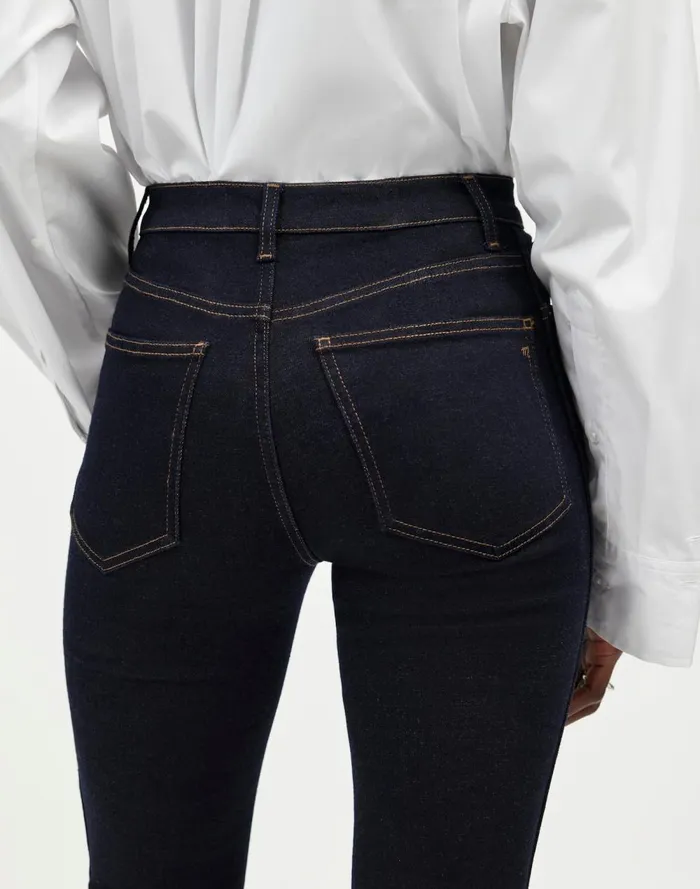 Women Jeans Madewell Stovepipe Jeans Rinse Wash