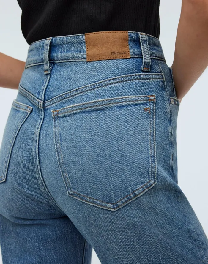 Women Jeans Madewell The 03990s Straight Jean Rondell Wash