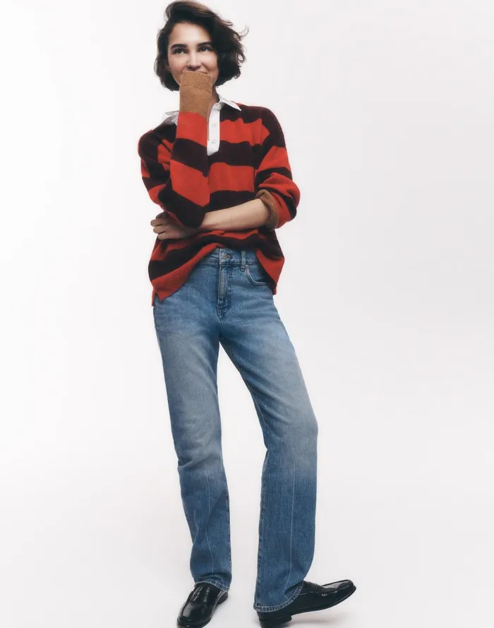 Women Jeans Madewell The 03990s Straight Jean Rondell Wash