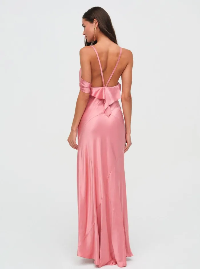 Women Jewel Maxi Dress Mauve For Love and Lemons Dresses Women Jewel Maxi Dress Mauve For Love and Lemons Dresses