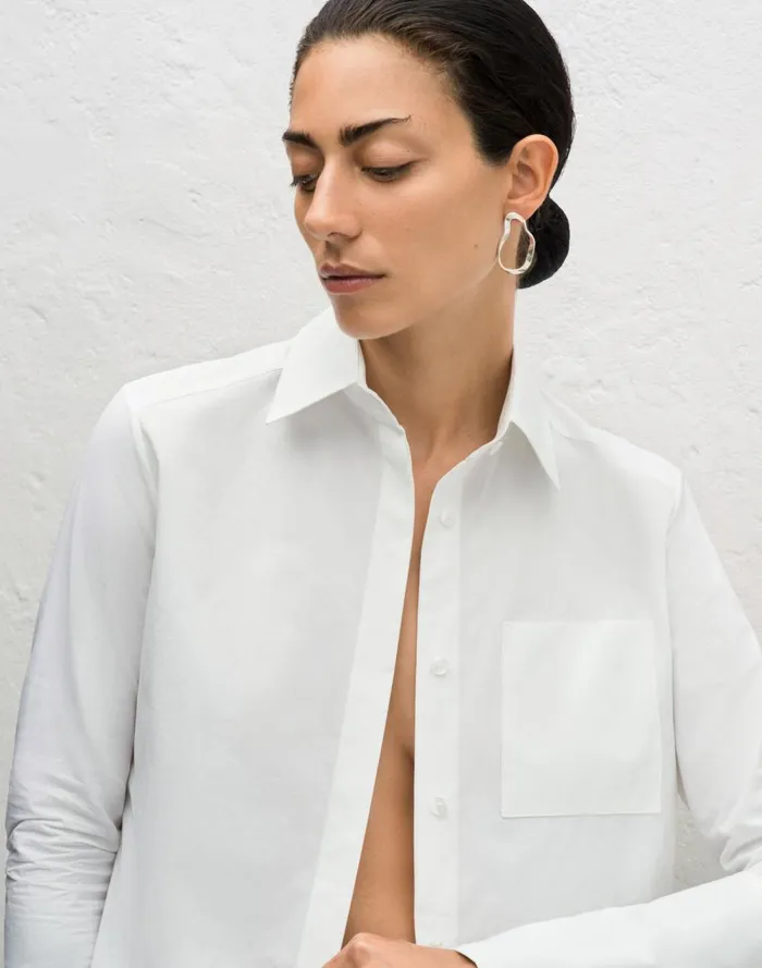 Women Jewelry Madewell AGMES Small Vera Earrings Silver