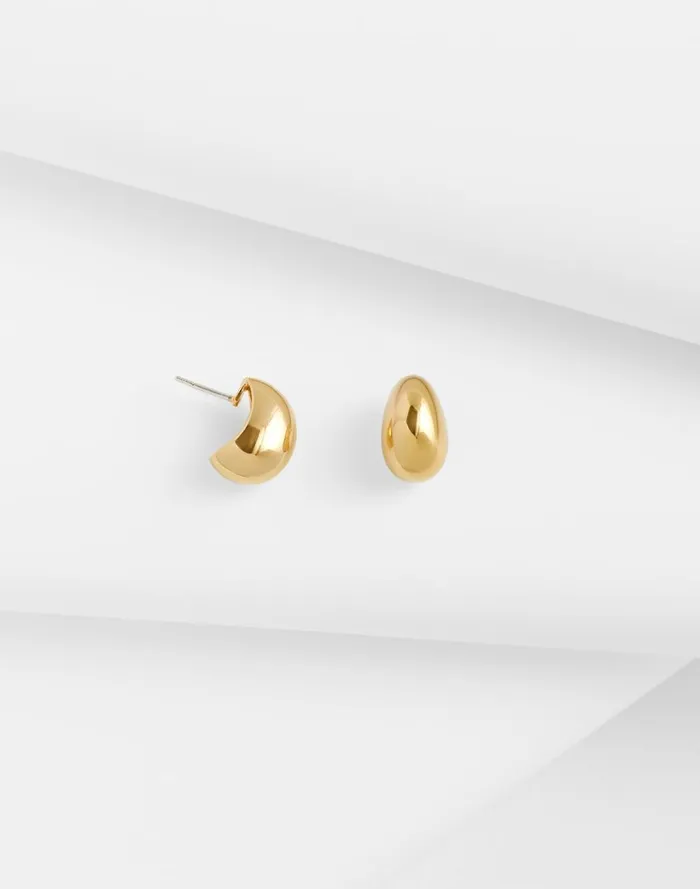 Women Jewelry Madewell DemiFine Droplet Statement Earrings 14k Gold