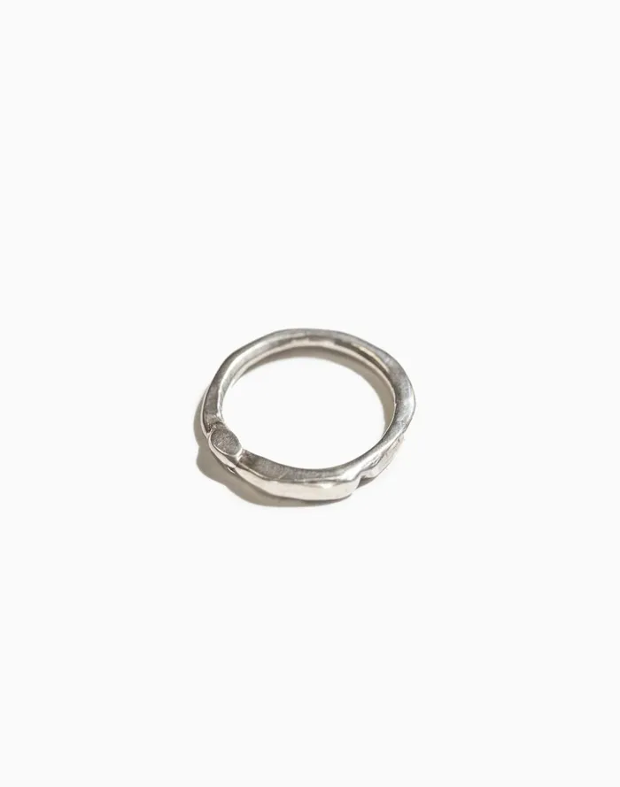 Women Jewelry Madewell Iris 1956 Jewelry Stream Ring Silver