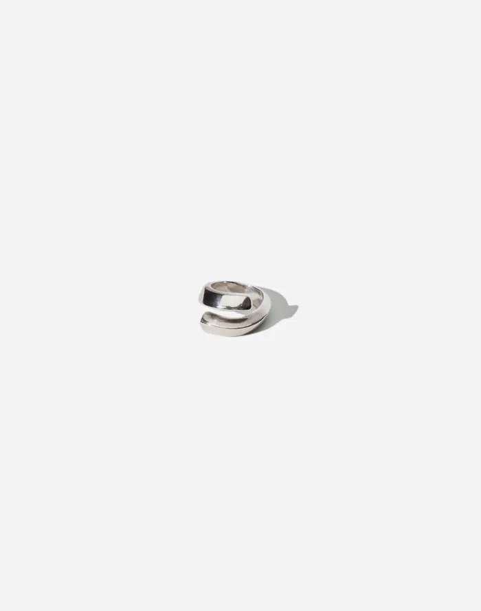 Women Jewelry Madewell Maslo Jewelry Wrap Ring Sterling Silver Silver